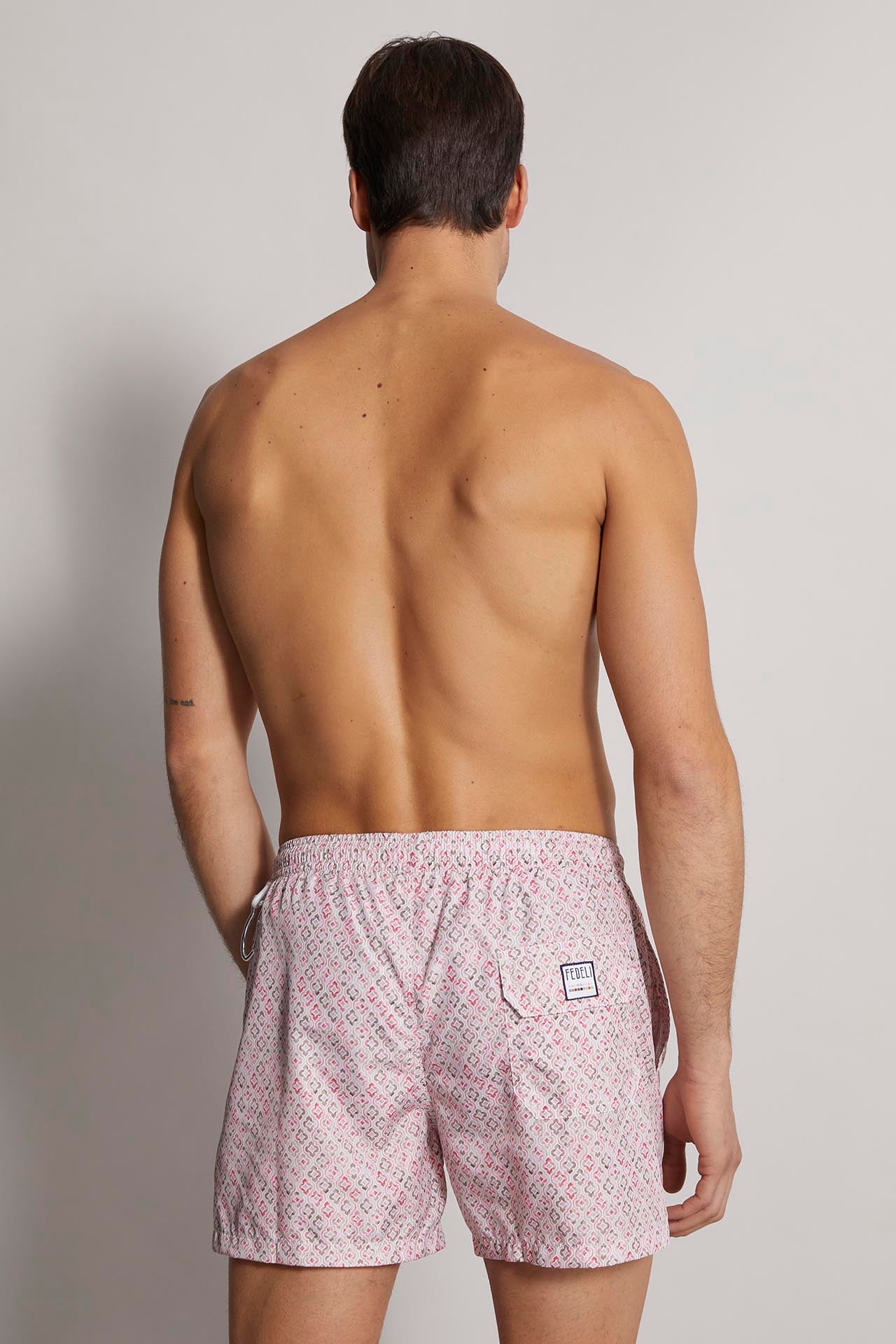 Madeira - the sustainable swim trunk - spring pattern