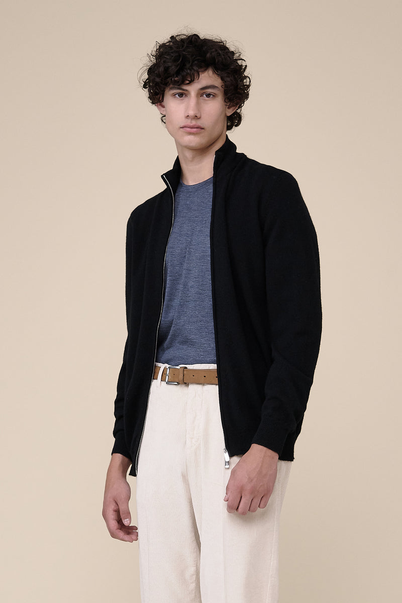 Fedeli Full-Zip Cashmere Sweater-Jacket – Top Shelf Apparel