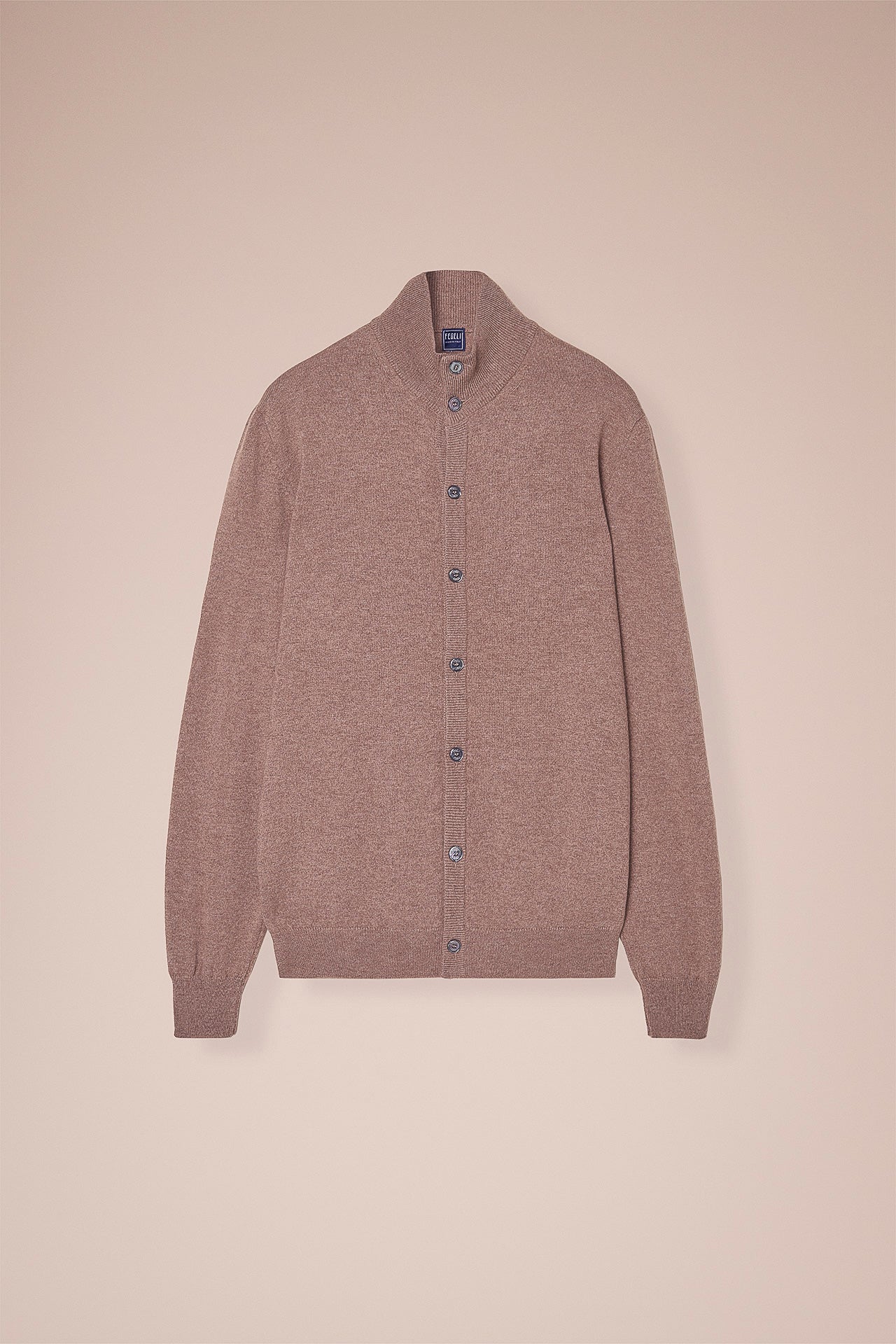 Favonius Cashmere Fully Buttoned Sweater in iconic colors - CORDA