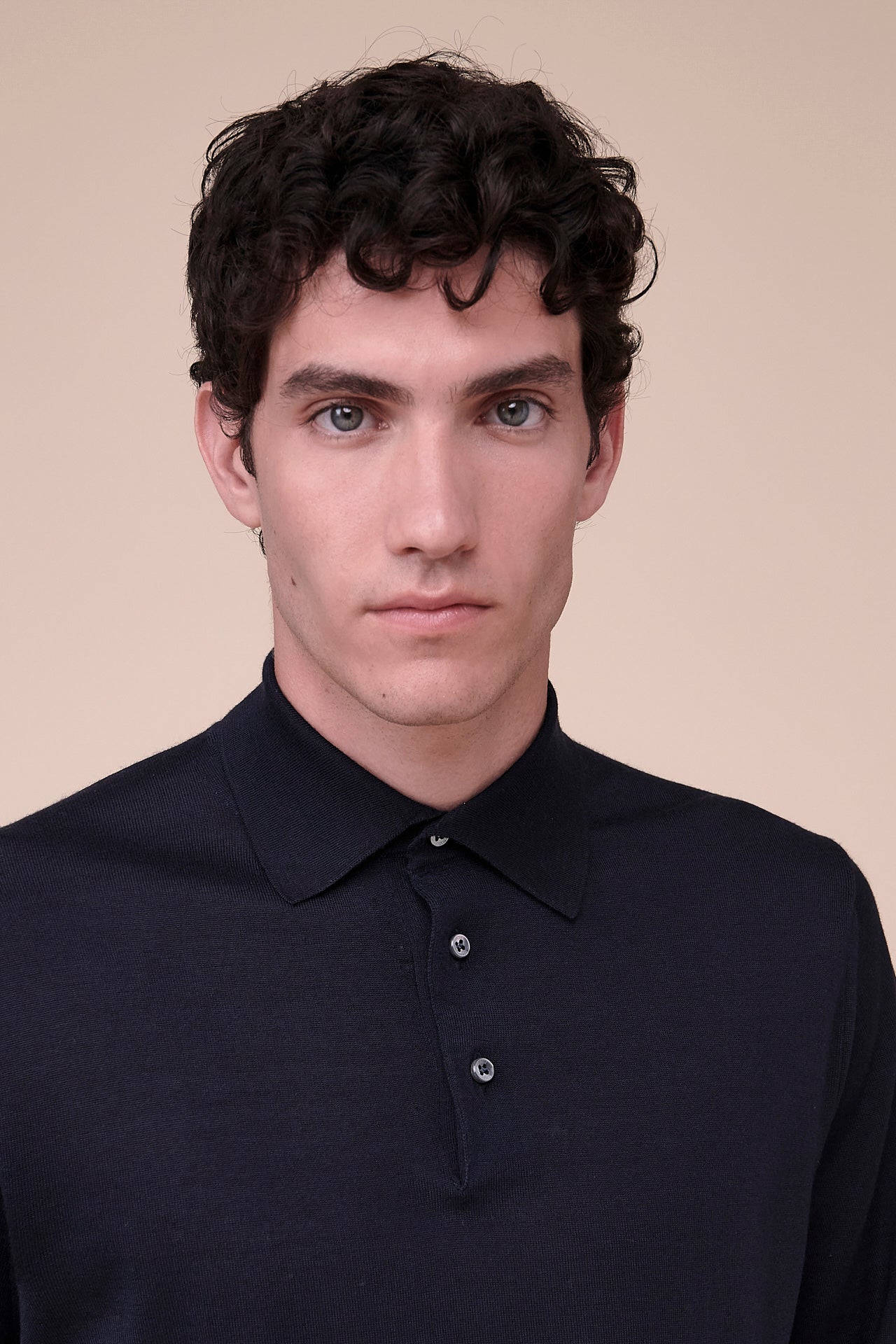 Sportman polo cashmere e seta nei colori iconici - BLUNOTTE