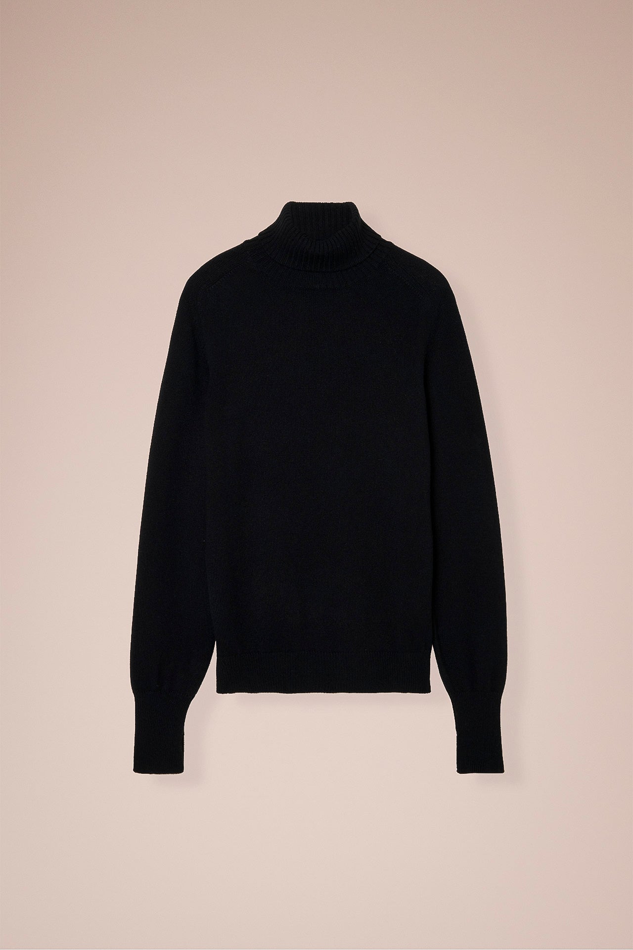 Derby Saddler Cashmere Turtleneck in iconic colors - BLACK