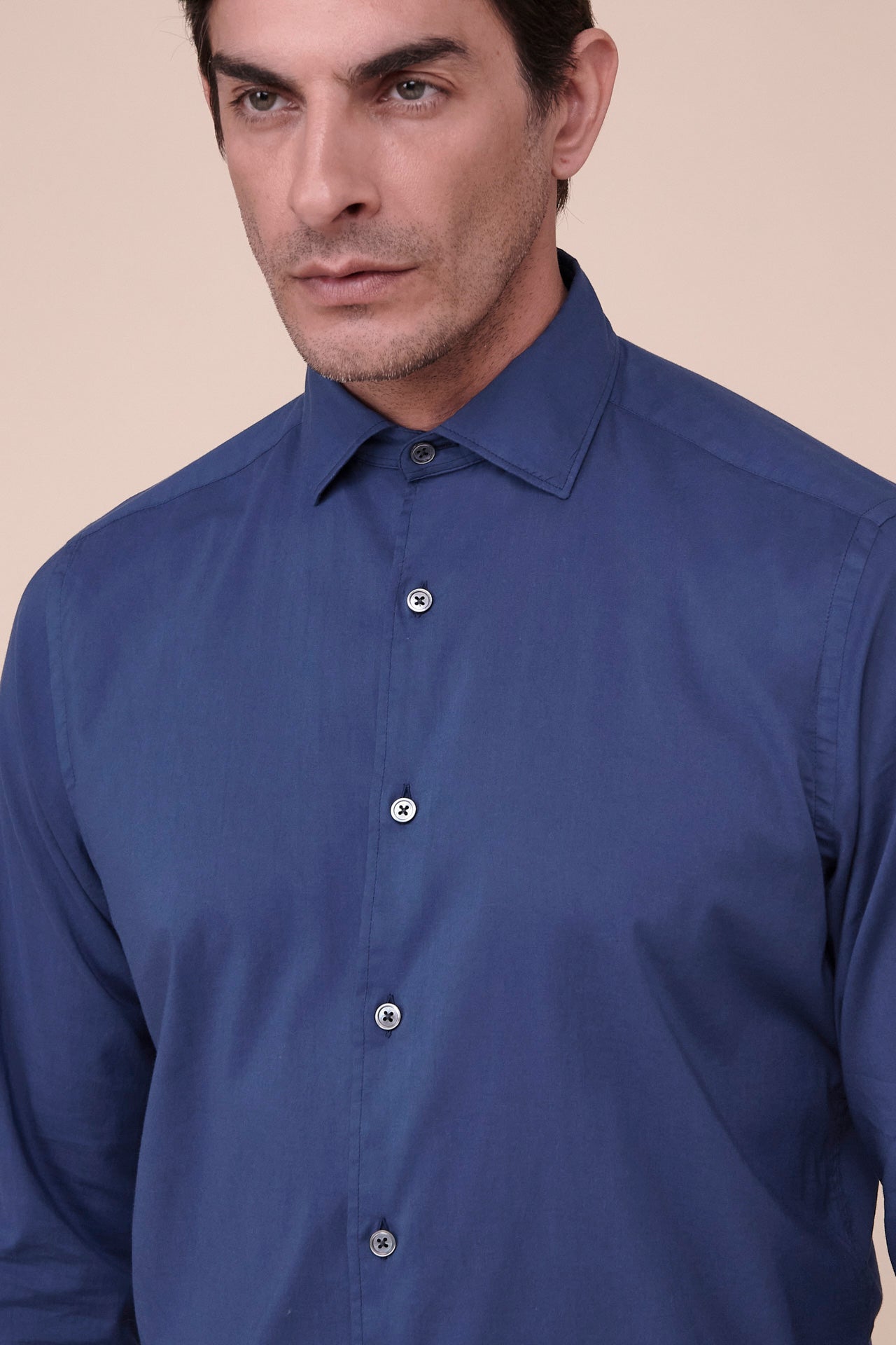 Ninety Cotton Voile Shirt in iconic colors - WHITE