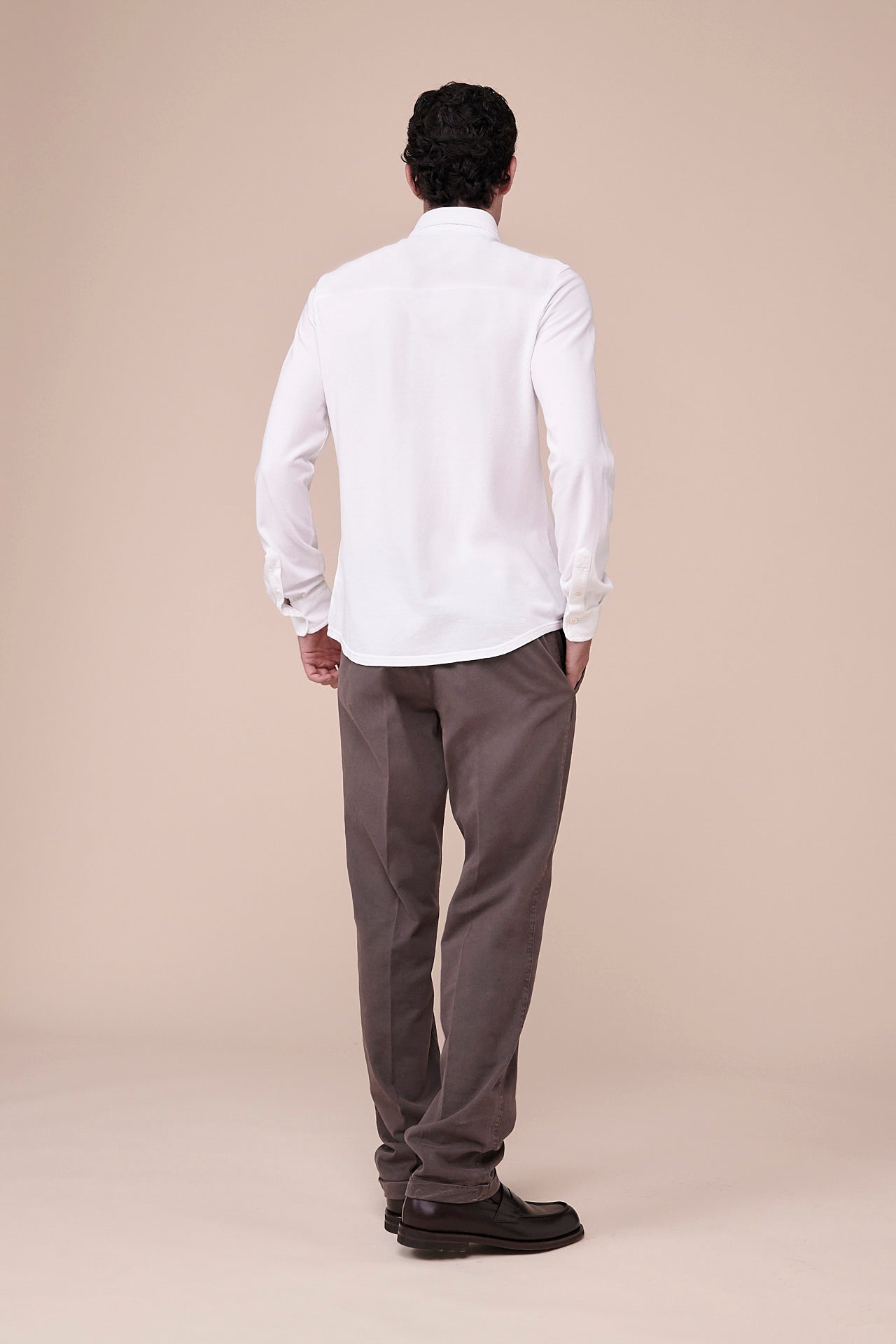 Steve polo in cotone organico nei colori iconici - MIDNIGHTBLUE