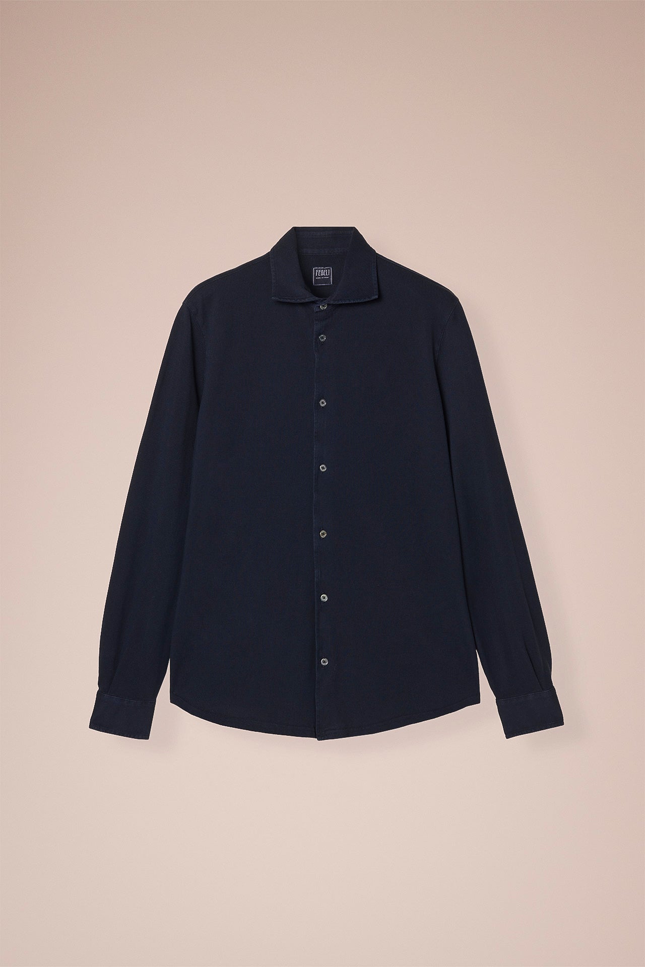 Steve polo in cotone organico nei colori iconici - MIDNIGHTBLUE