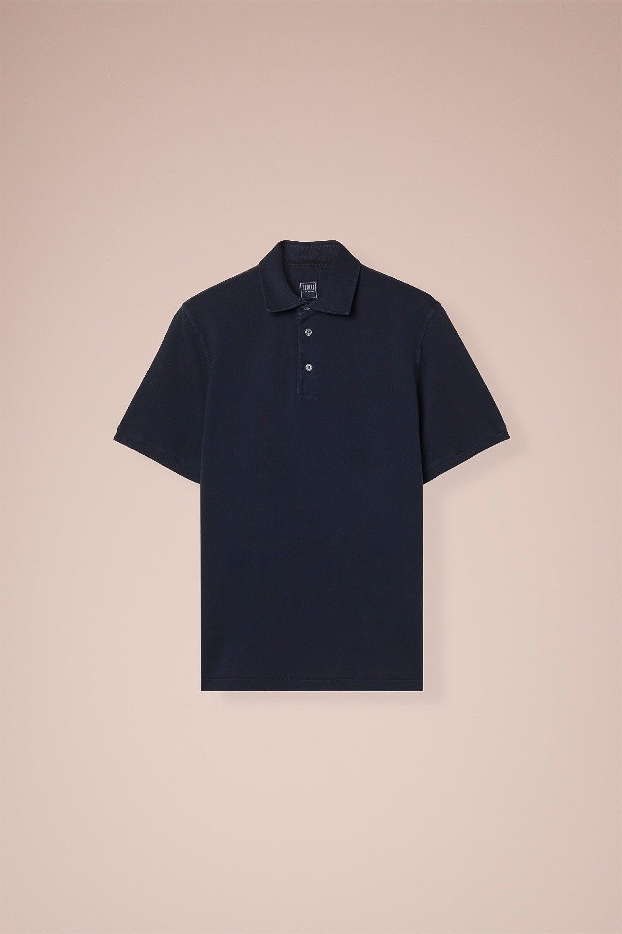 North polo in piquet organico nei colori iconici - WHITE