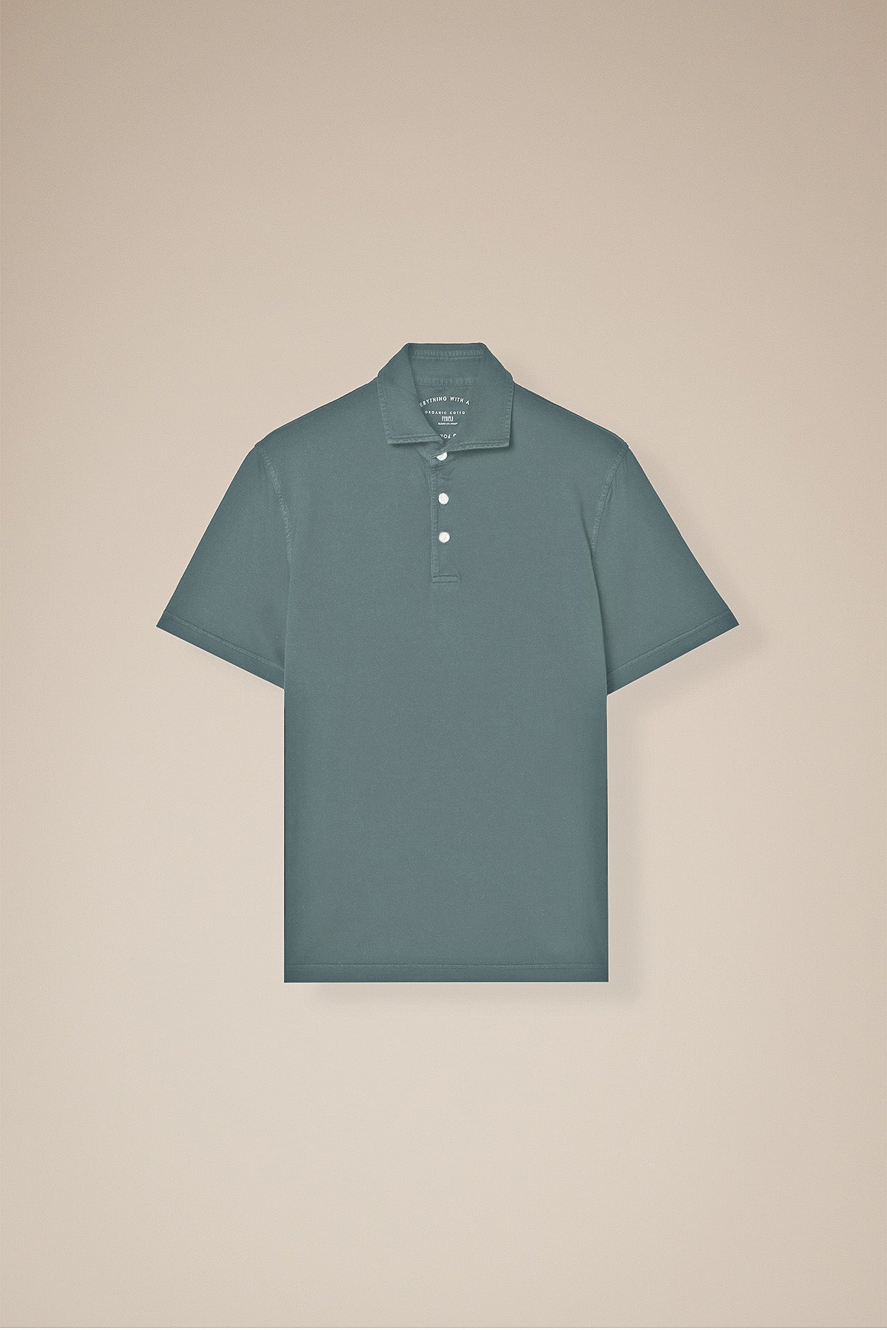 Zero Organic Cotton Short Sleeve Polo - GREEN