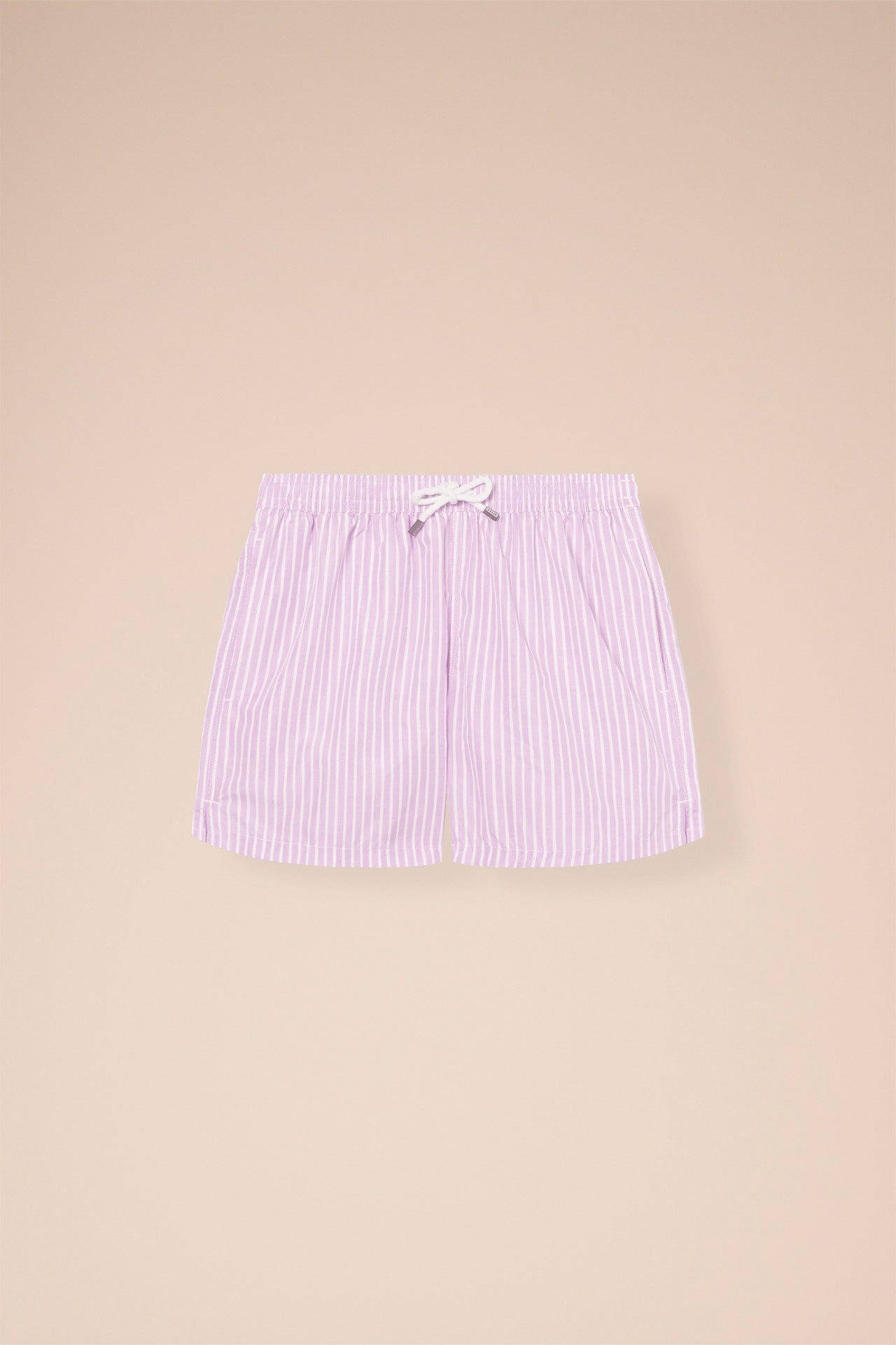 Madeira - The Sustainable Swim Trunk - Striped Pattern - PINK