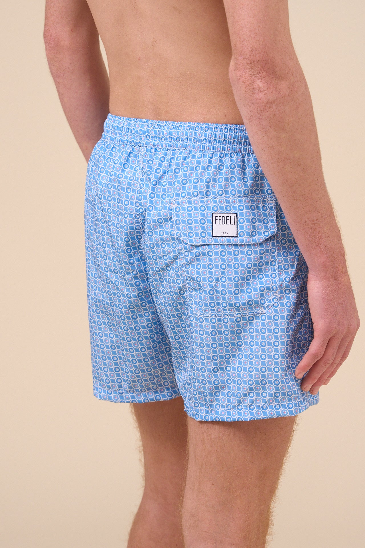 Madeira - il costume da bagno sostenibile - Fantasia Vintage - CORNFLOWERBLUE