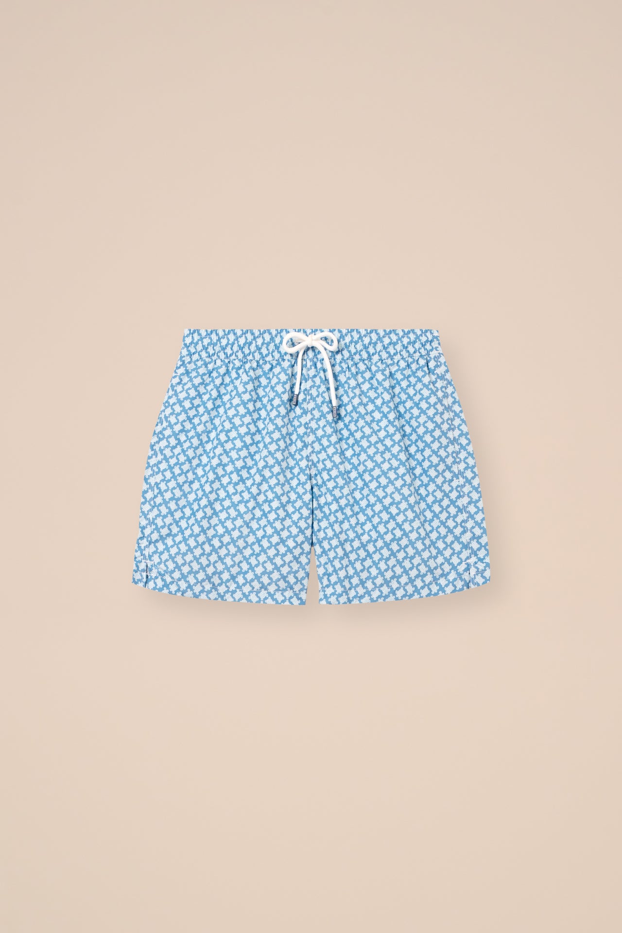 Madeira - The Sustainable Swim Trunk - Mini Turtles Pattern - ORANGE