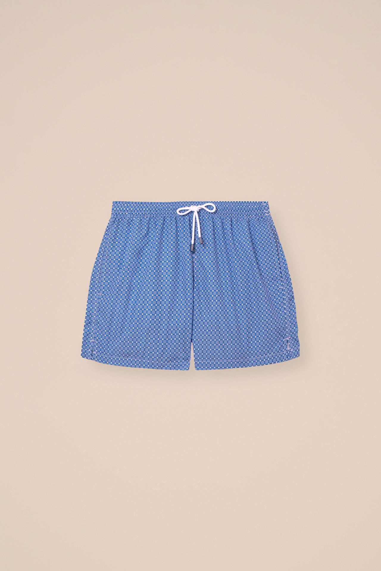 Madeira - The Sustainable Swim Trunk - Circles Pattern - MEDIUMBLUE