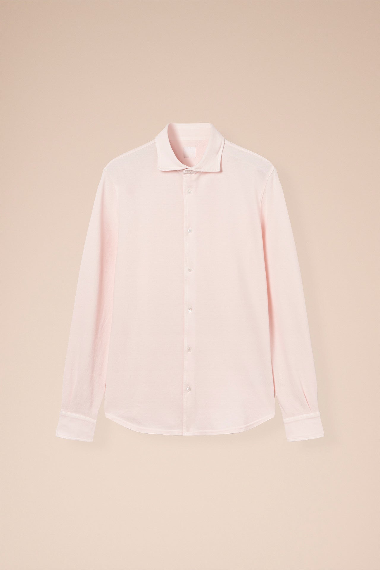 Steve Piquet Organic Cotton Shirt - LIGHTGREEN
