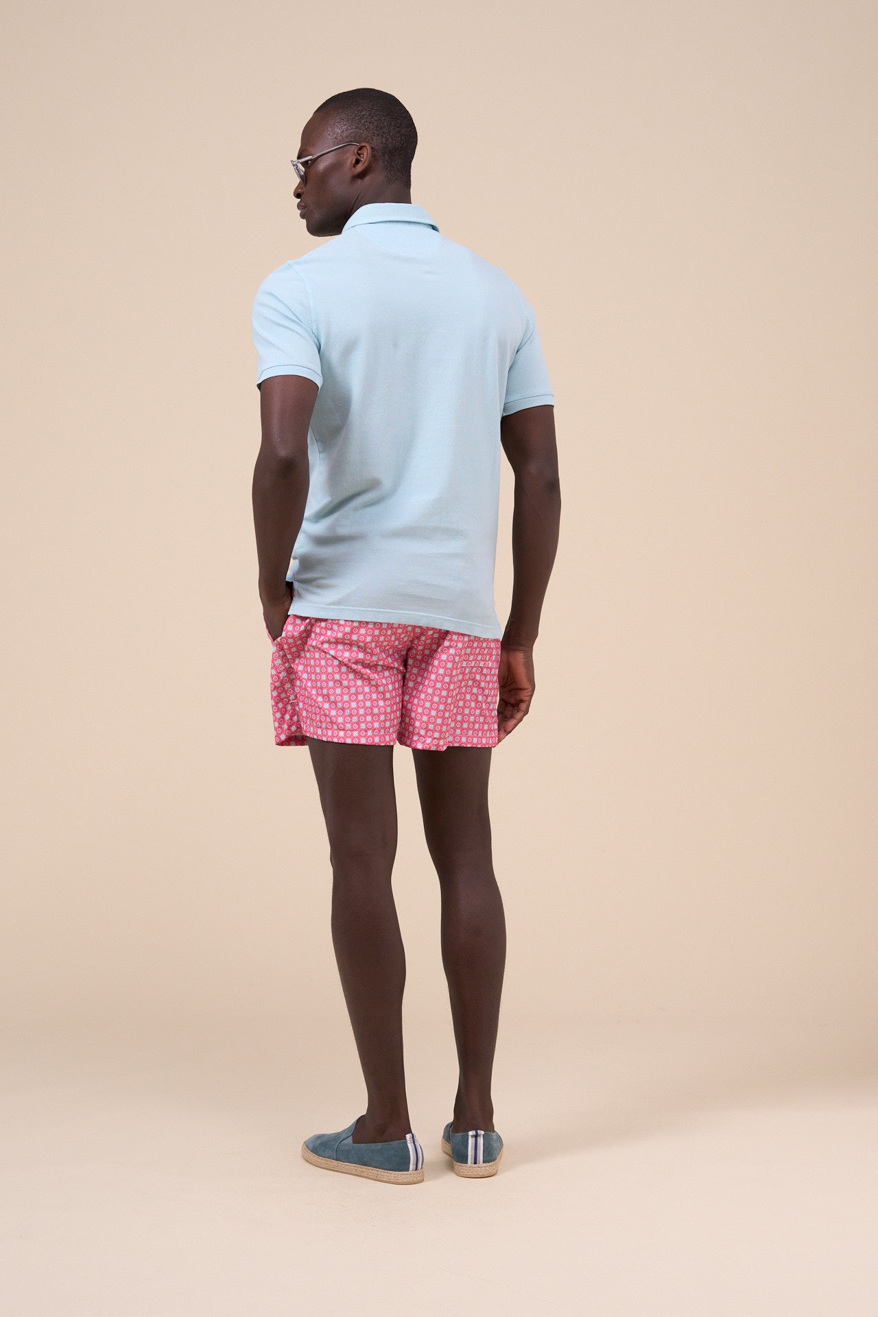 North Piquet Short Sleeve Polo - CORNFLOWERBLUE