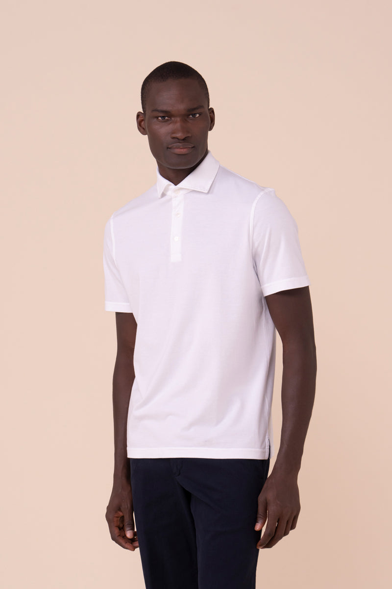 Men's Short Sleeves Polo Shirt in Organic Cotton - Iconic