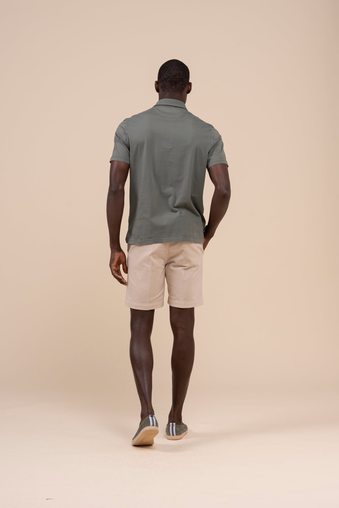 Zero Organic Cotton Short Sleeve Polo - GREEN