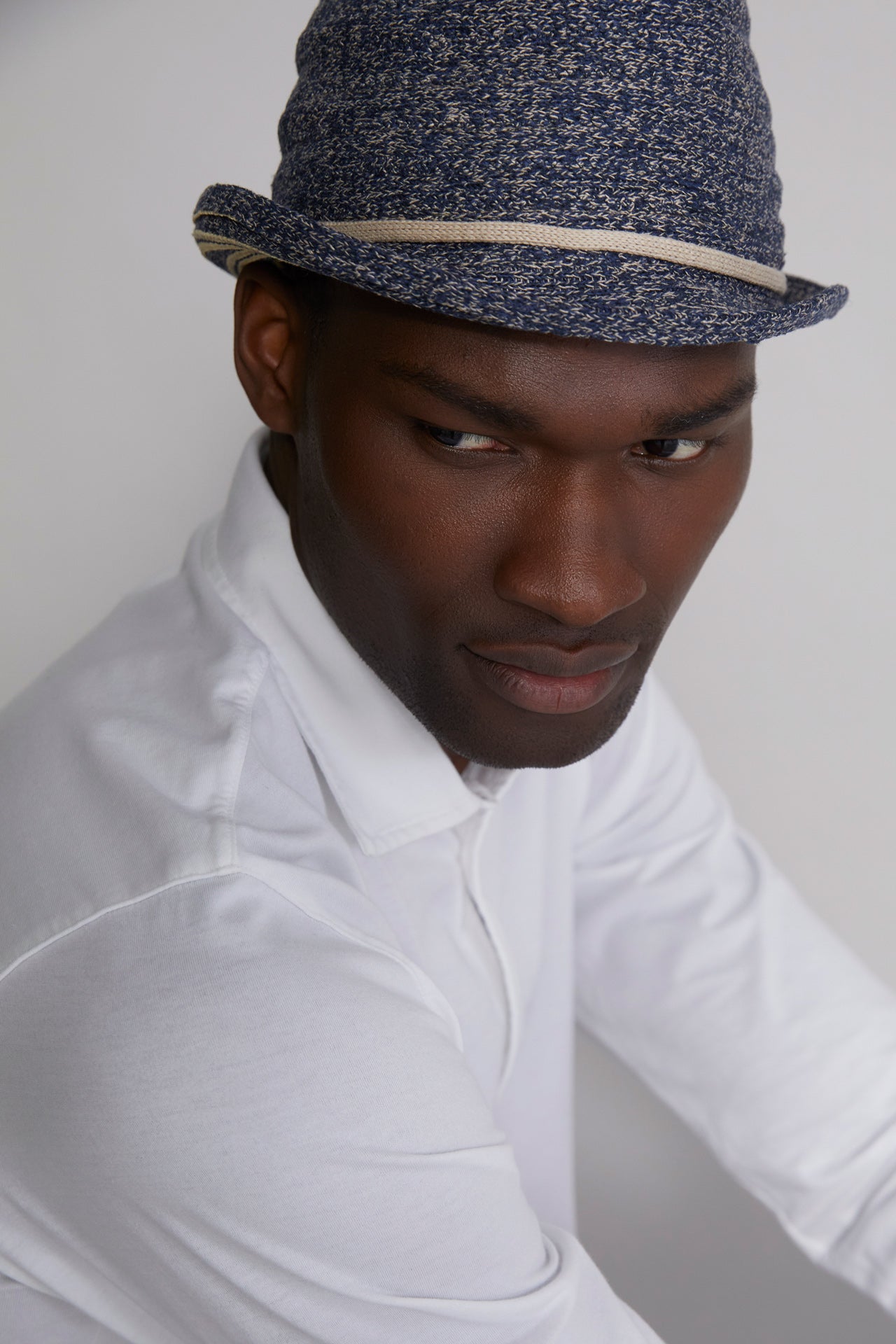 Tapio panama hat in cotton melange