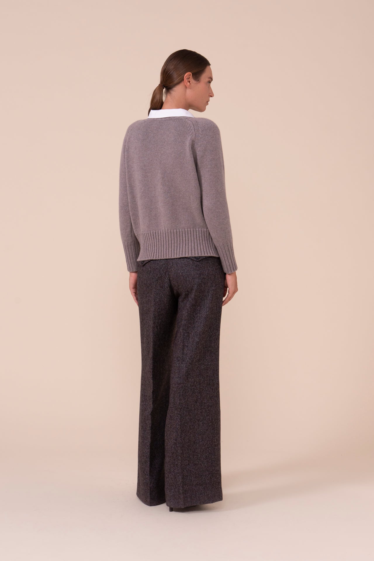 Argentina Edera girocollo in cashmere - MUD