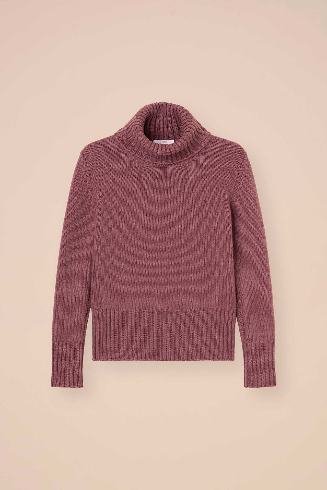 Derby Edera dolcevita in cashmere - RASPBERRYMELANGE