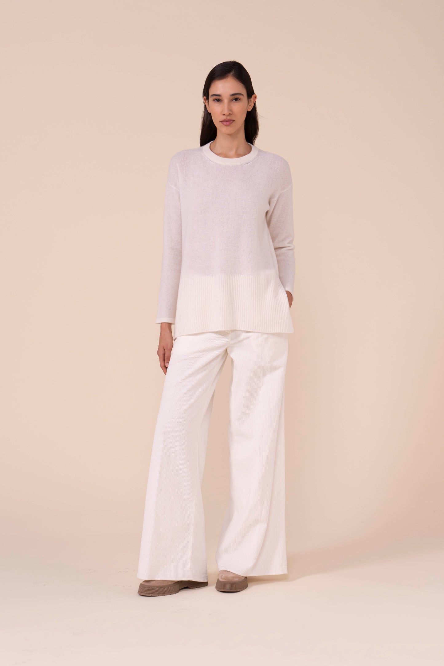 Argentina Niche girocollo in cashmere persia - ICE