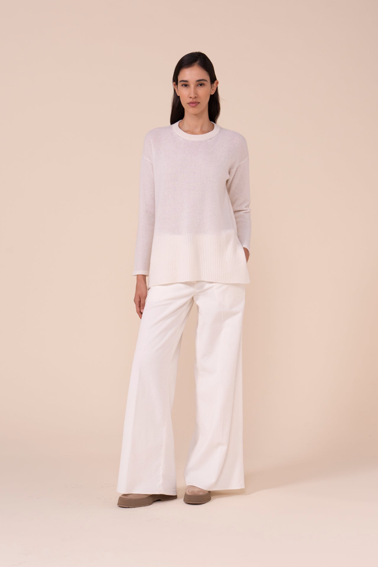 Argentina Niche Cashmere Persia Crewneck - ICE
