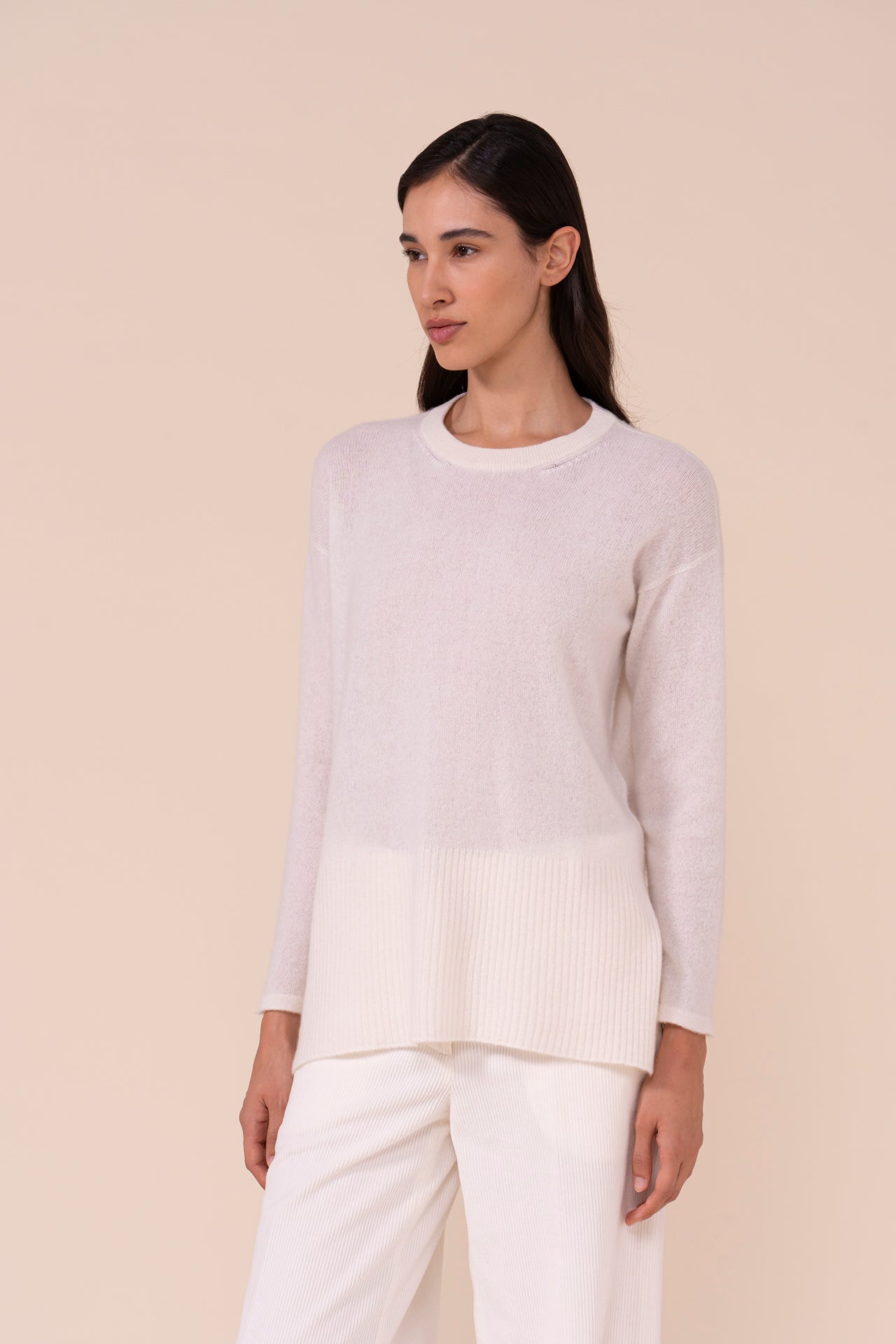 Argentina Niche Cashmere Persia Crewneck - ICE