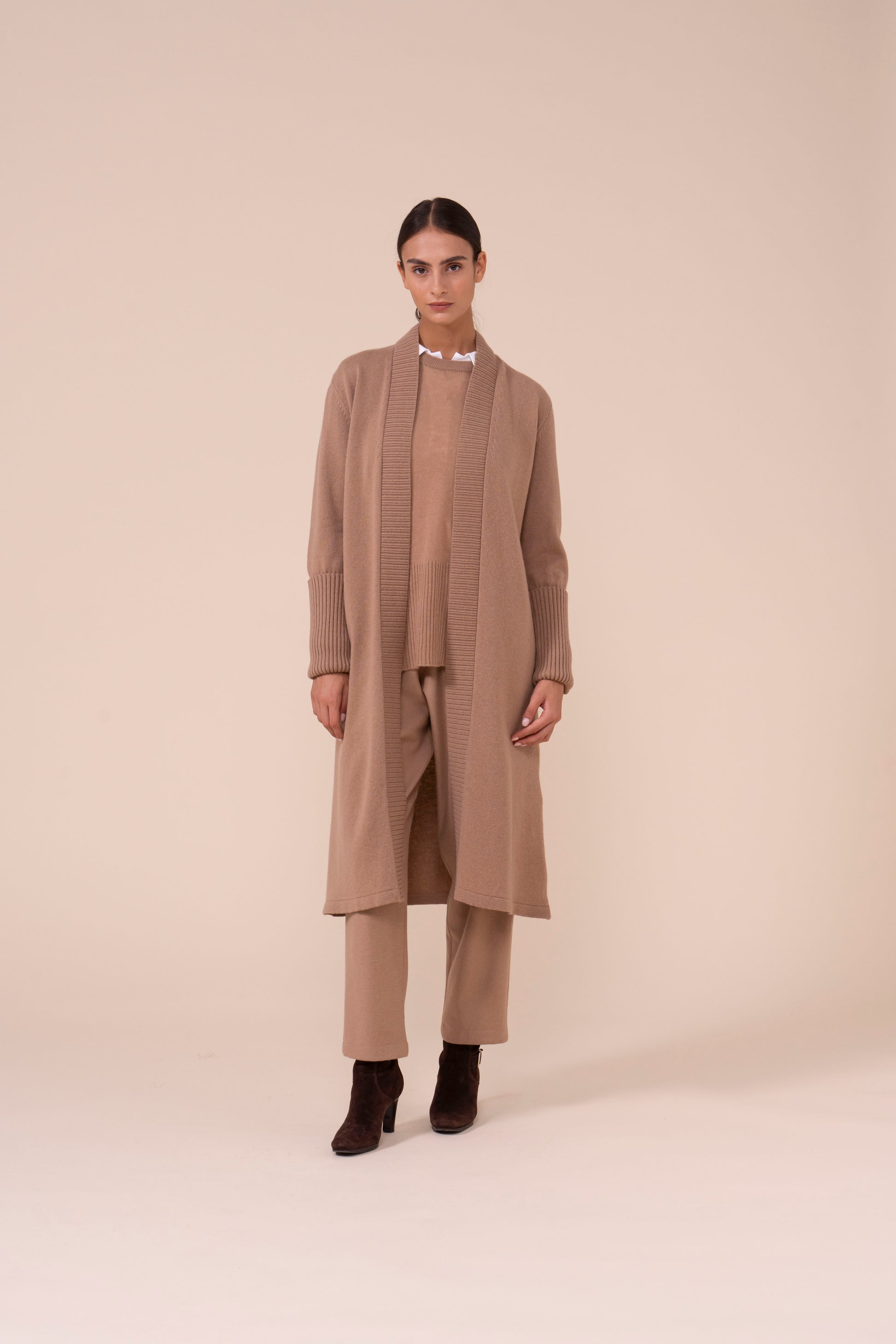 Opale cardigan lungo in cashmere - DUNES