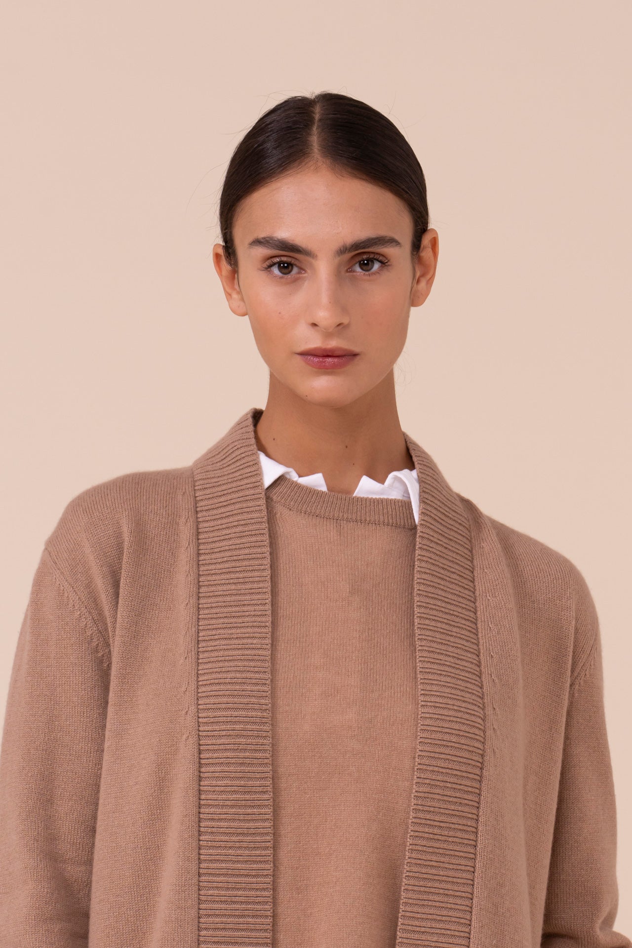 Opale cardigan lungo in cashmere - DUNES