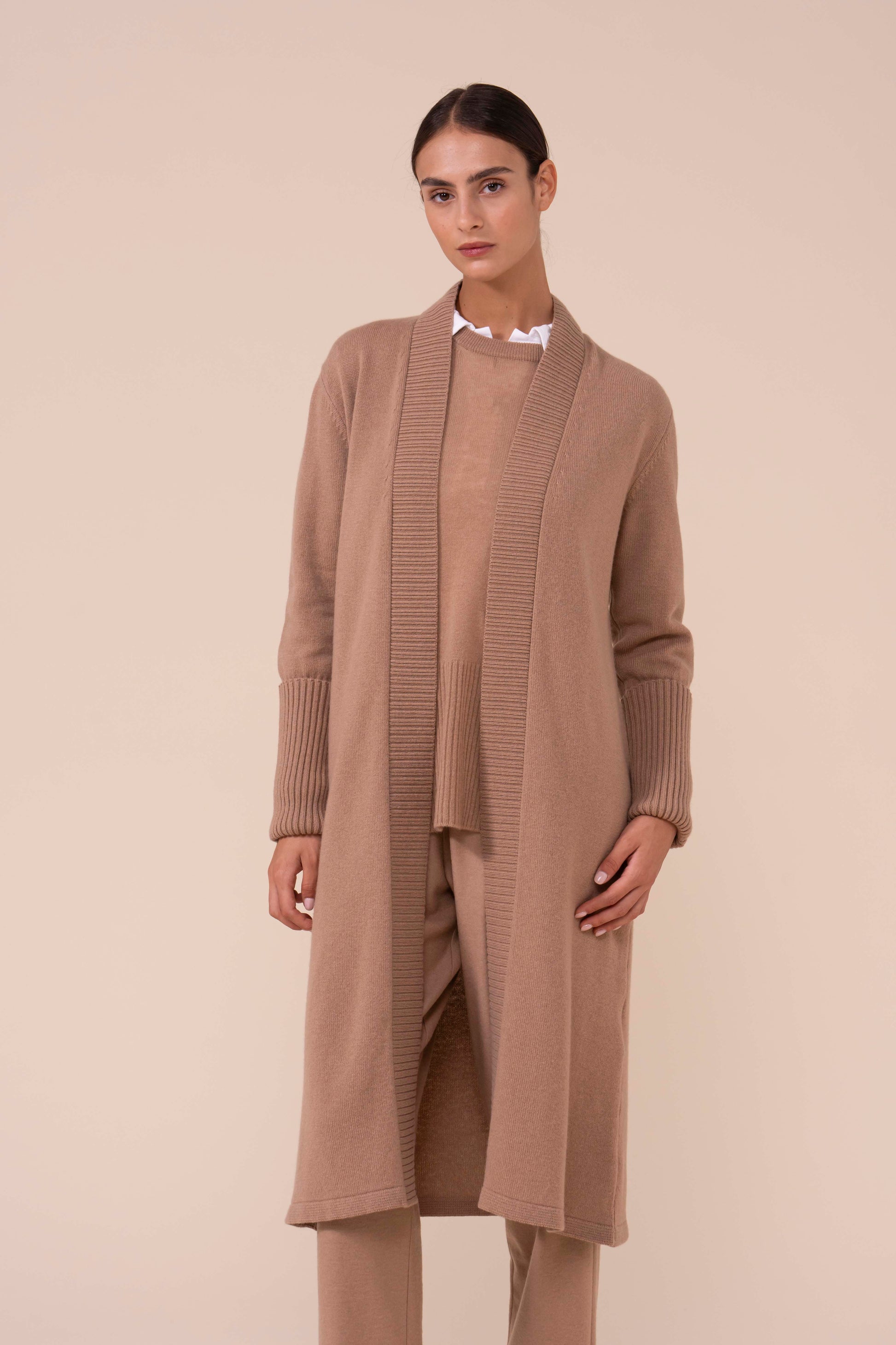 Opale cardigan lungo in cashmere - DUNES