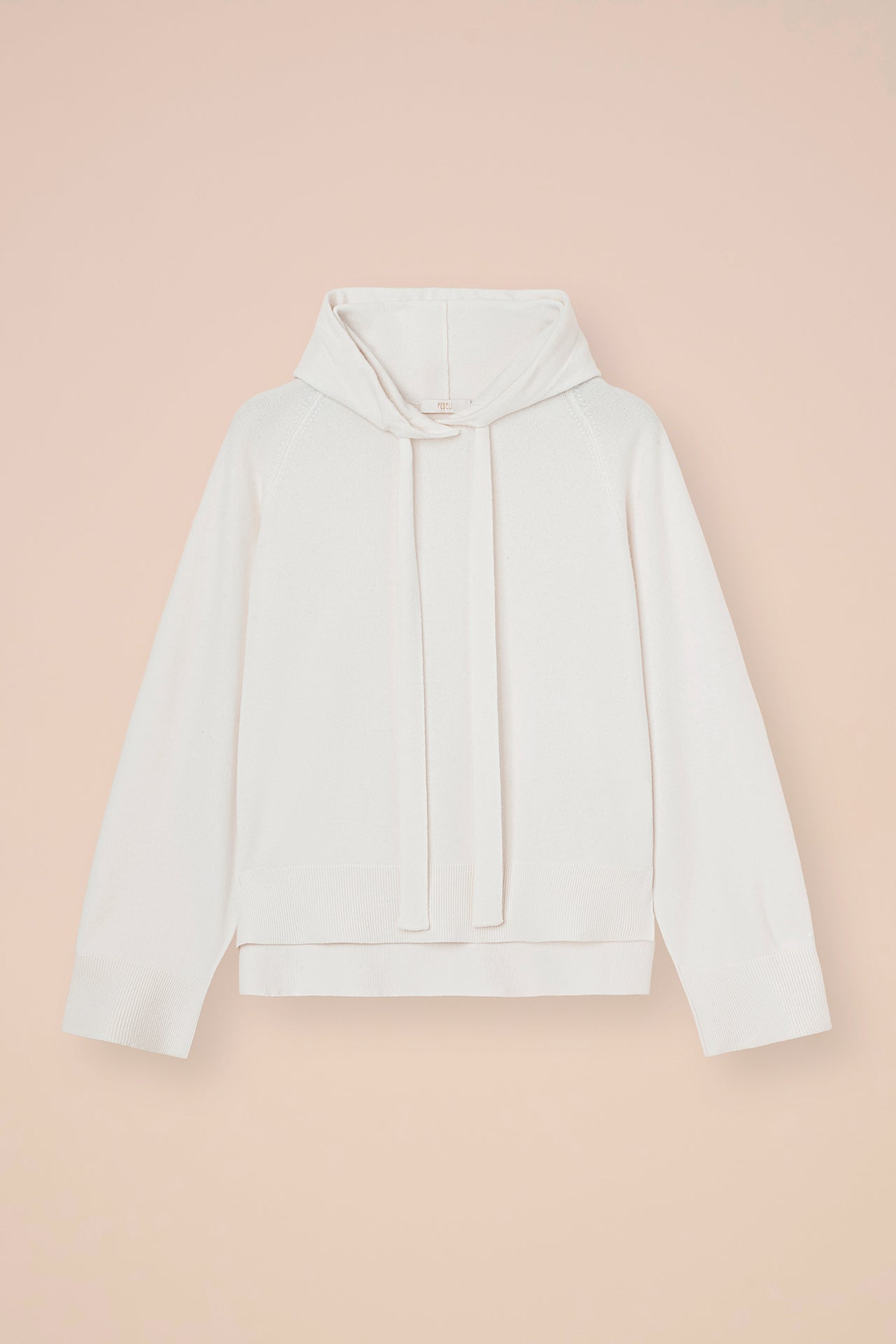 Basalto Geelong Merino Wool Hoodie - LIGHTGRAY
