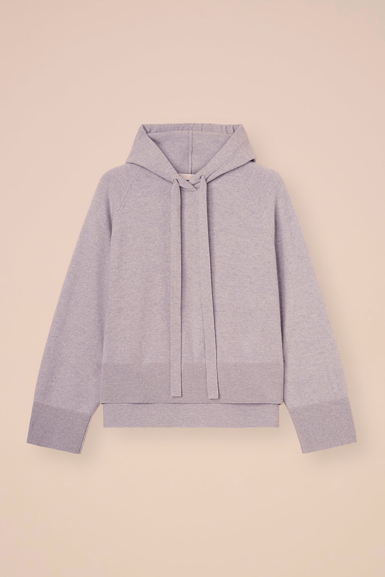 Basalto Geelong Merino Wool Hoodie - LIGHTGRAY