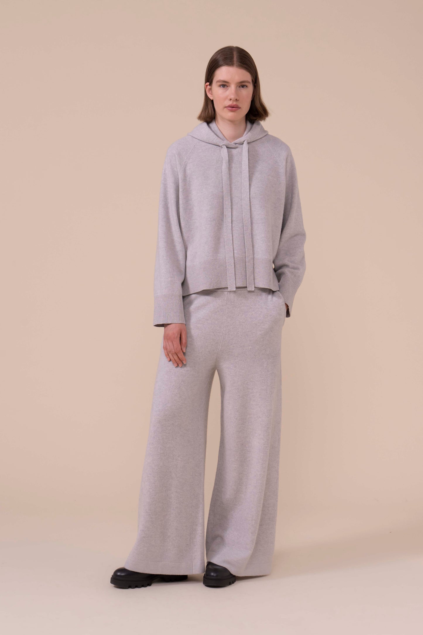 Ammonite Geelong Merino Wool Pants - LIGHTGRAY