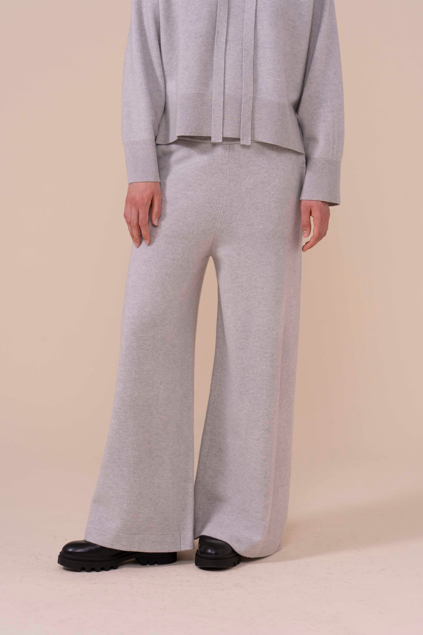 Ammonite Geelong Merino Wool Pants - LIGHTGRAY