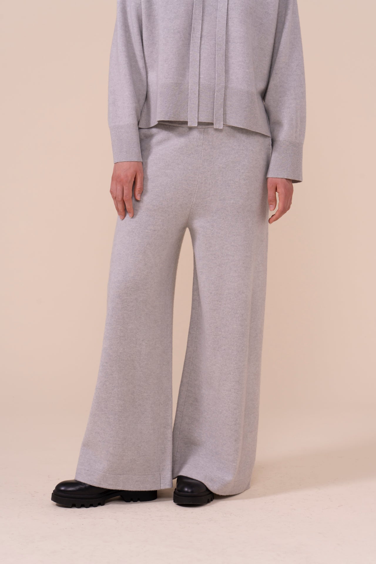 Ammonite Geelong Merino Wool Pants - LIGHTGRAY