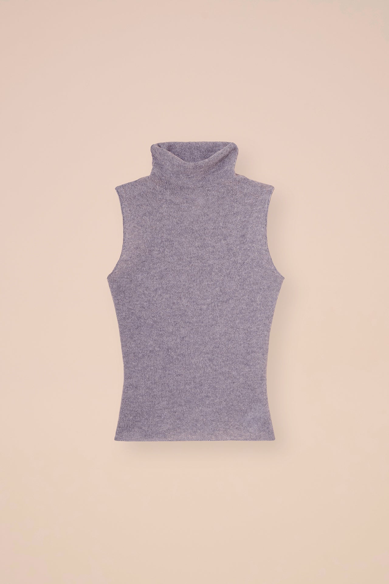 Meteora Cashmere Second Skin Sleveless Top - RASPBERRYMELANGE