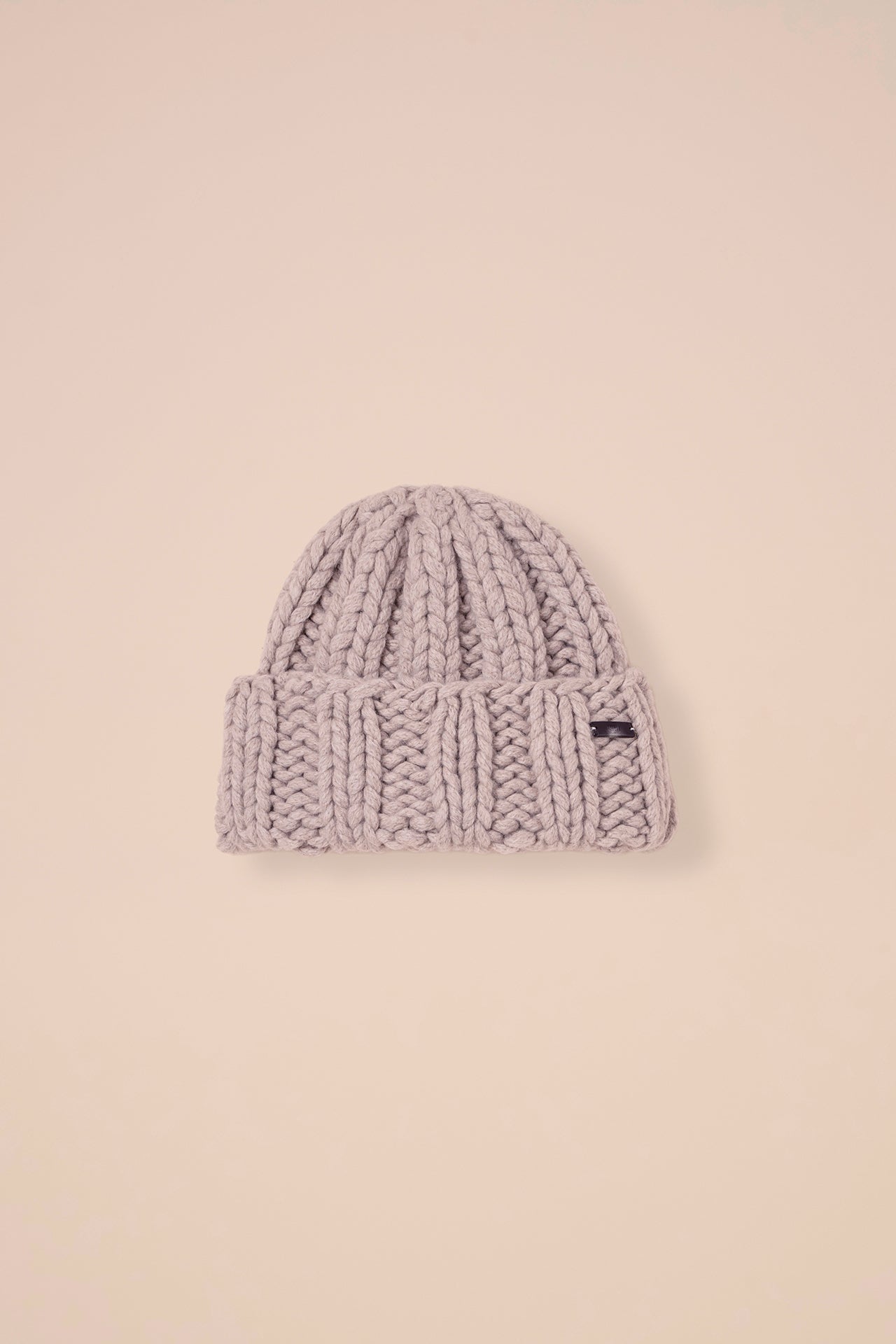 Calcedonio Biggie Wool and Cashmere Handmade Beanie - DESERT