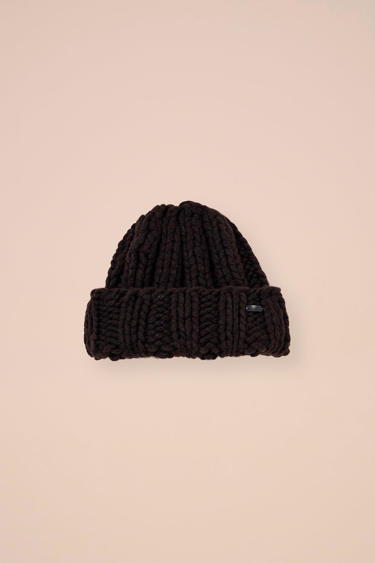 Calcedonio Biggie Wool and Cashmere Handmade Beanie - DESERT