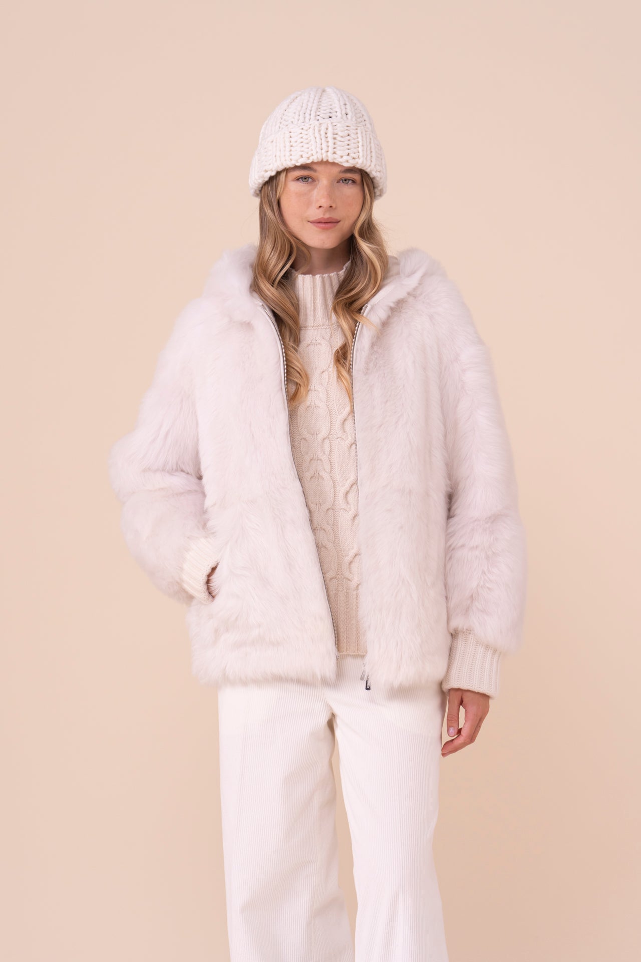 Calcedonio Biggie cappello in lana e cashmere fatto a mano - ICE