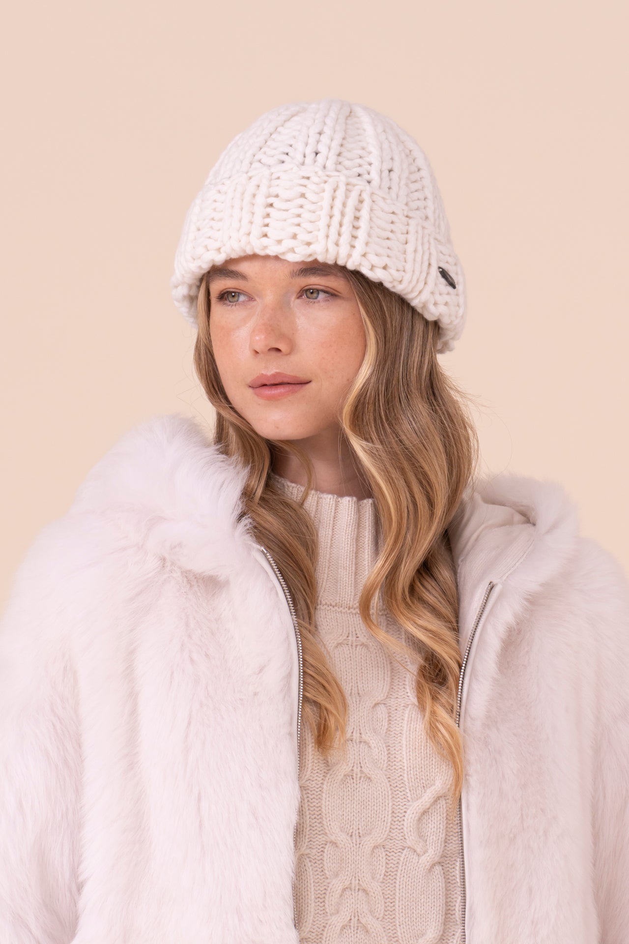 Calcedonio Biggie cappello in lana e cashmere fatto a mano - ICE