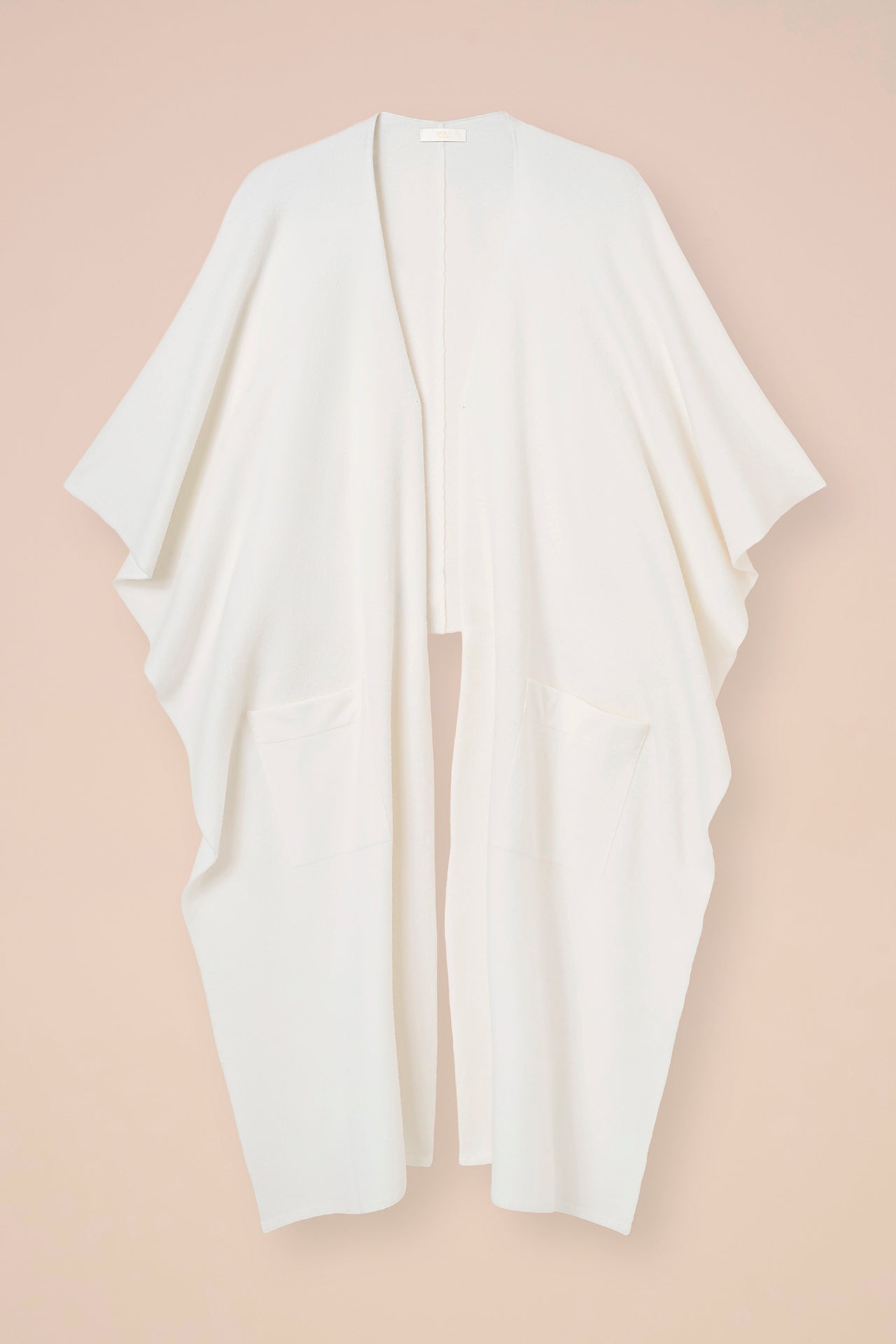 Molassa maxi mantella in lana Merino Geelong - LIGHTGRAY