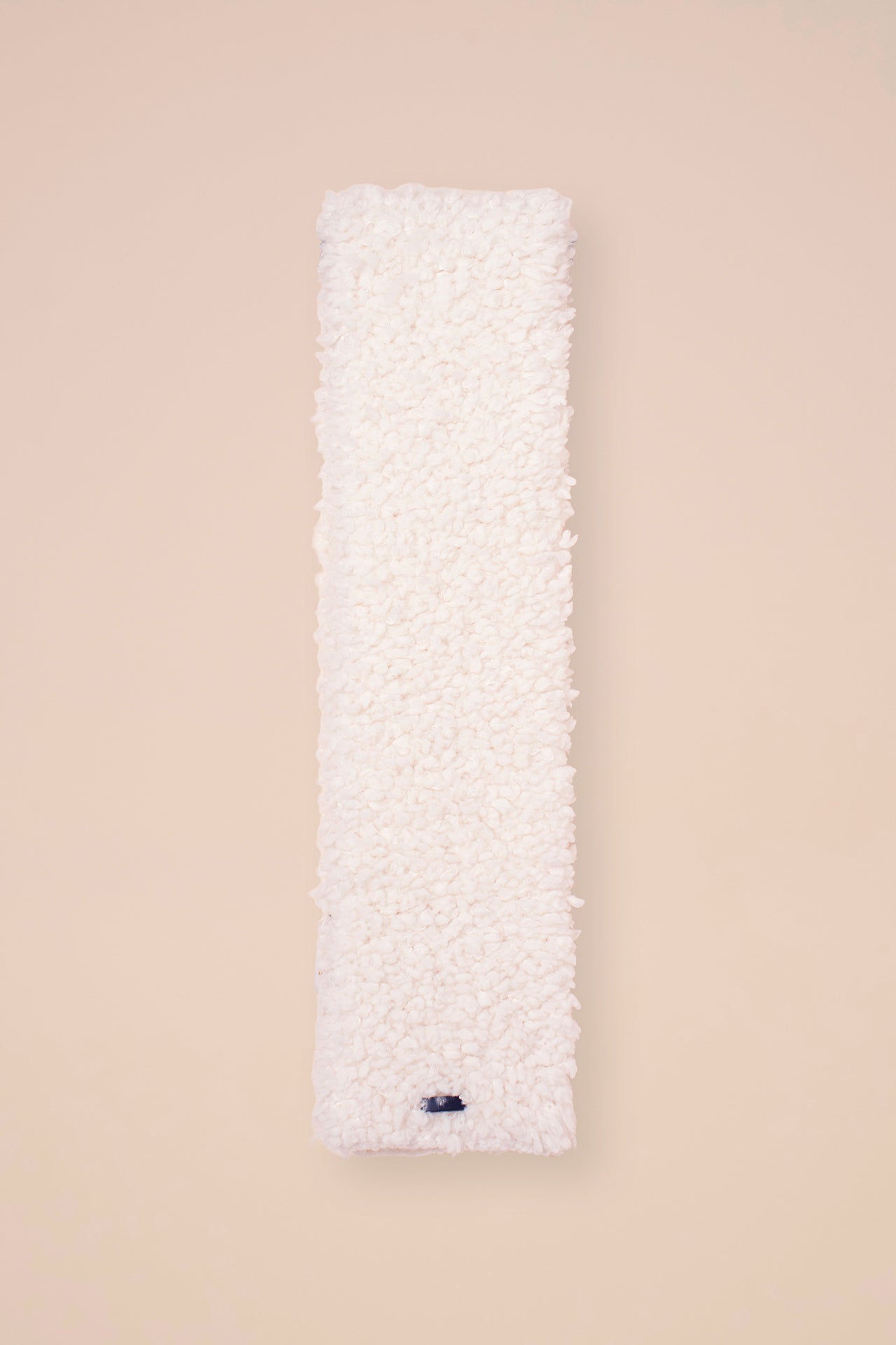 Corindone sciarpa in lana Merino Hairy effetto pelliccia - DARKCHOCOLATE