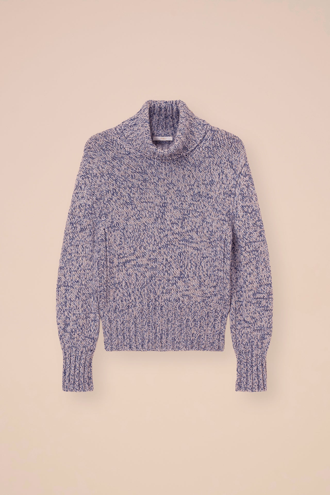 Berna Cashmere Seven Colors Turtleneck - ICE