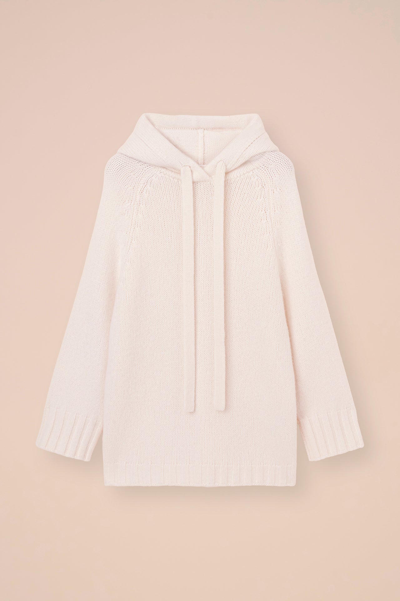 Arera Flake Cashmere and Silk Hoodie - ICE