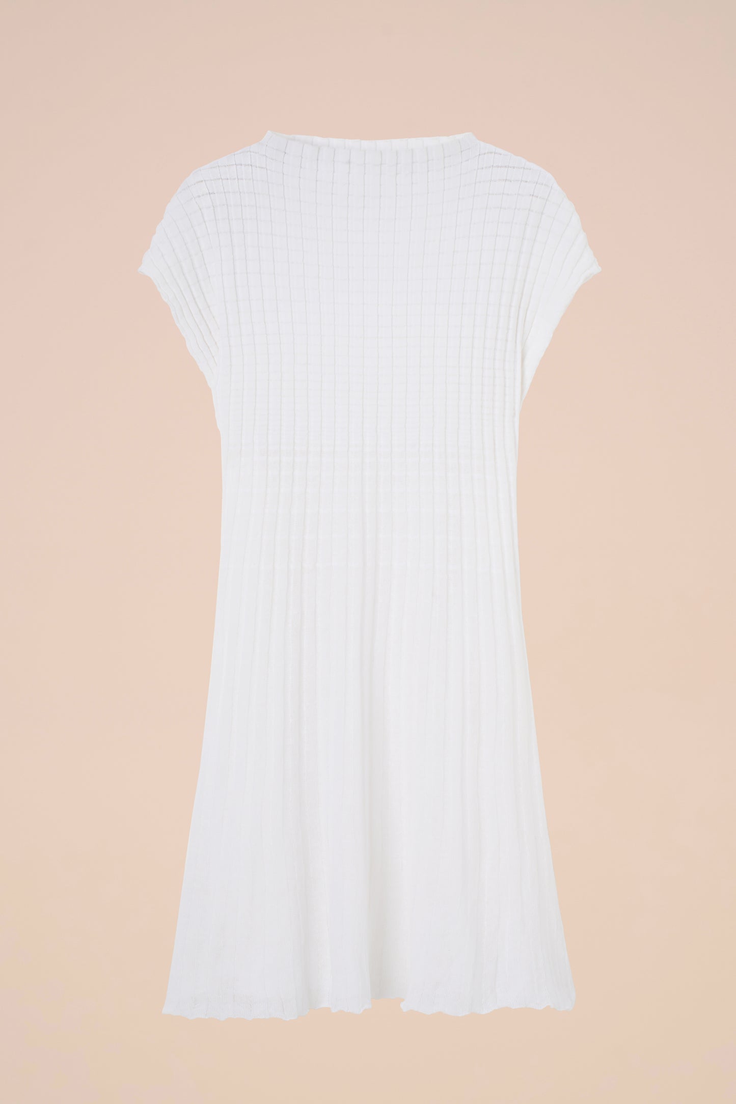 Klee Cairo Ribbed Knit Tunic - SKYBLUE