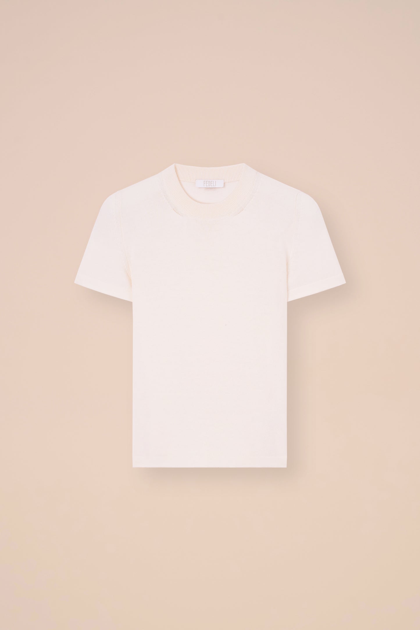 Andre maglia a maniche corte in cotone e cashmere - SIENNA