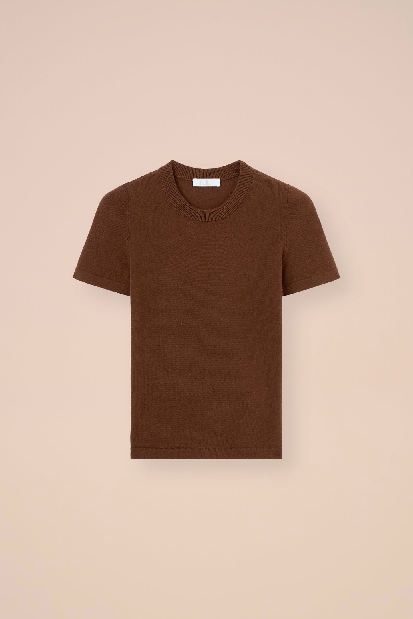 Andre Cotton and Cashmere Knit T-Shirt - ICE