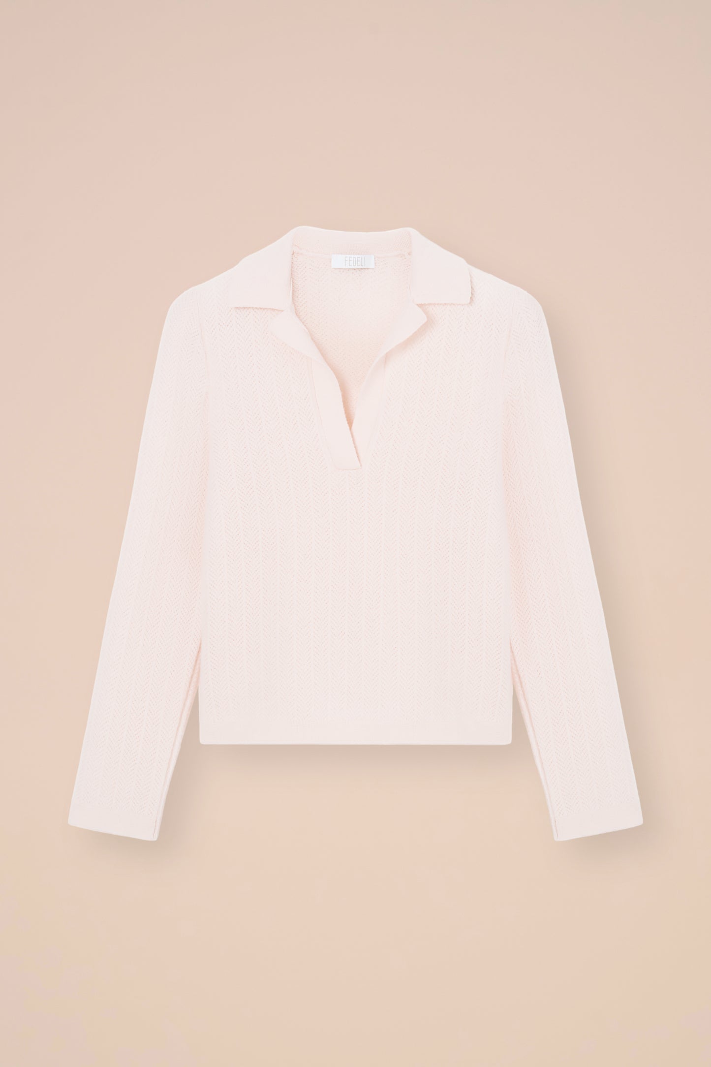 Julia Geelong Wool Polo - ICE