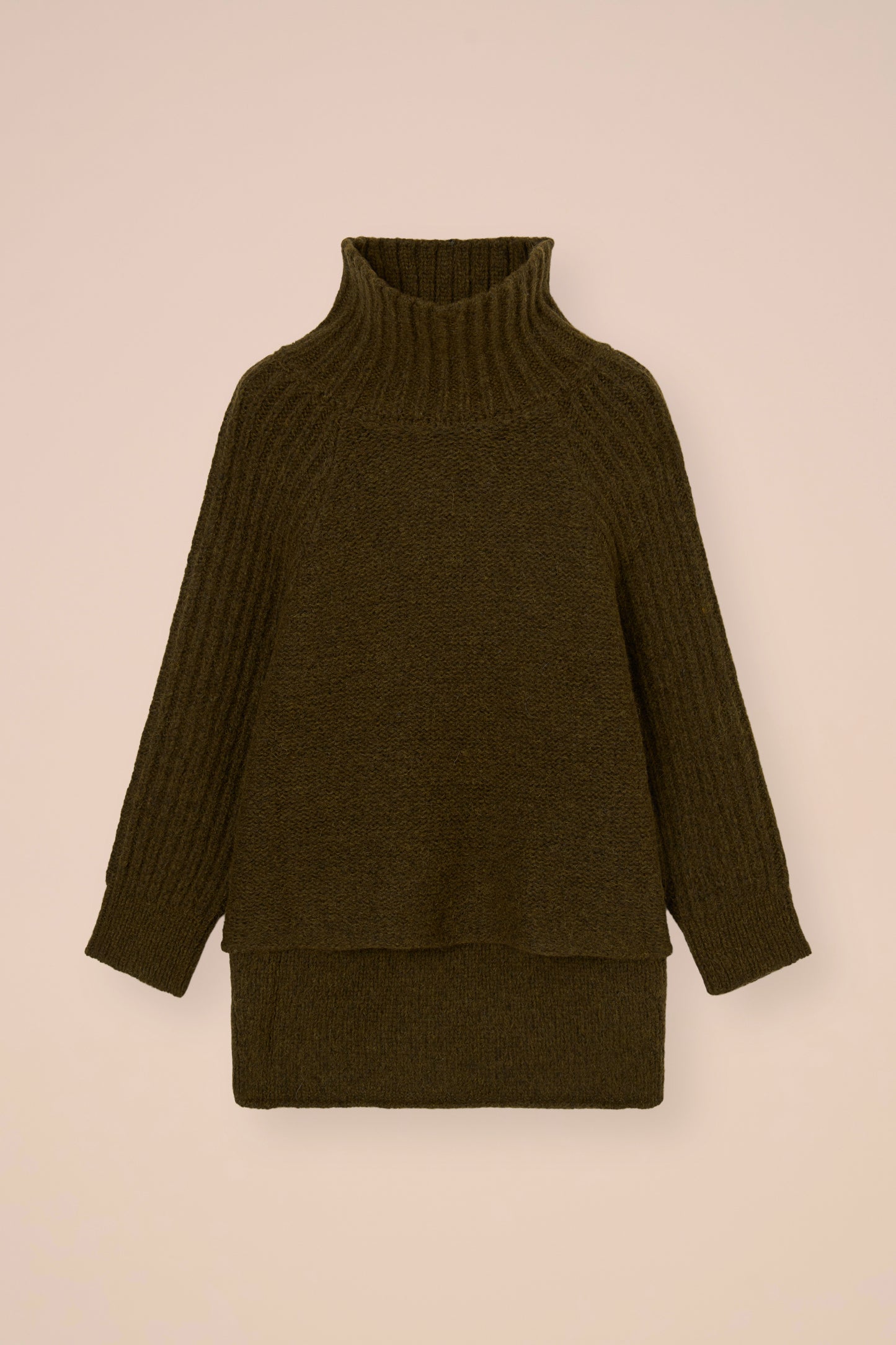 Arca dolcevita in alpaca e lana - LIGHTDENIM