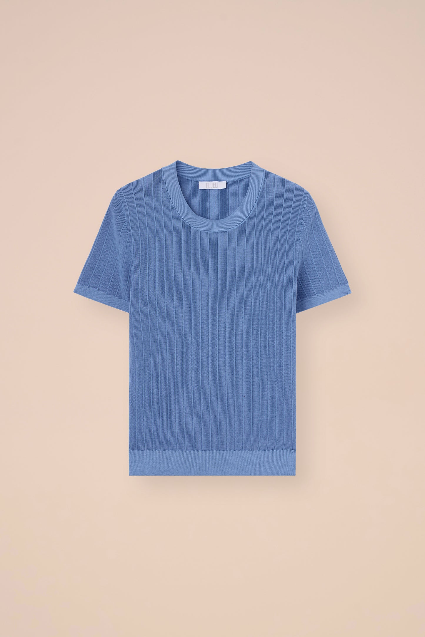 Tate T-shirt in maglia di cotone - LINEN