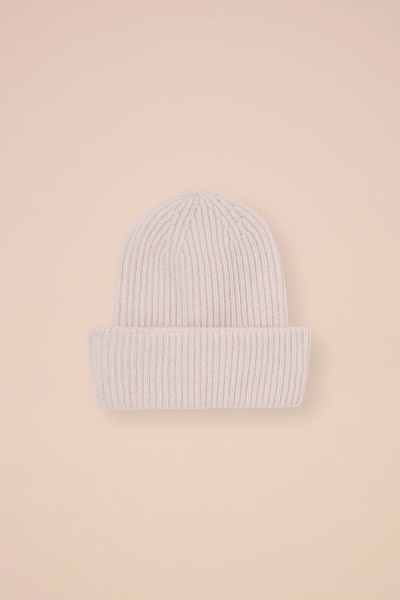 Norge Cashmere Knit Beanie - OLIVEGREENMELANGE