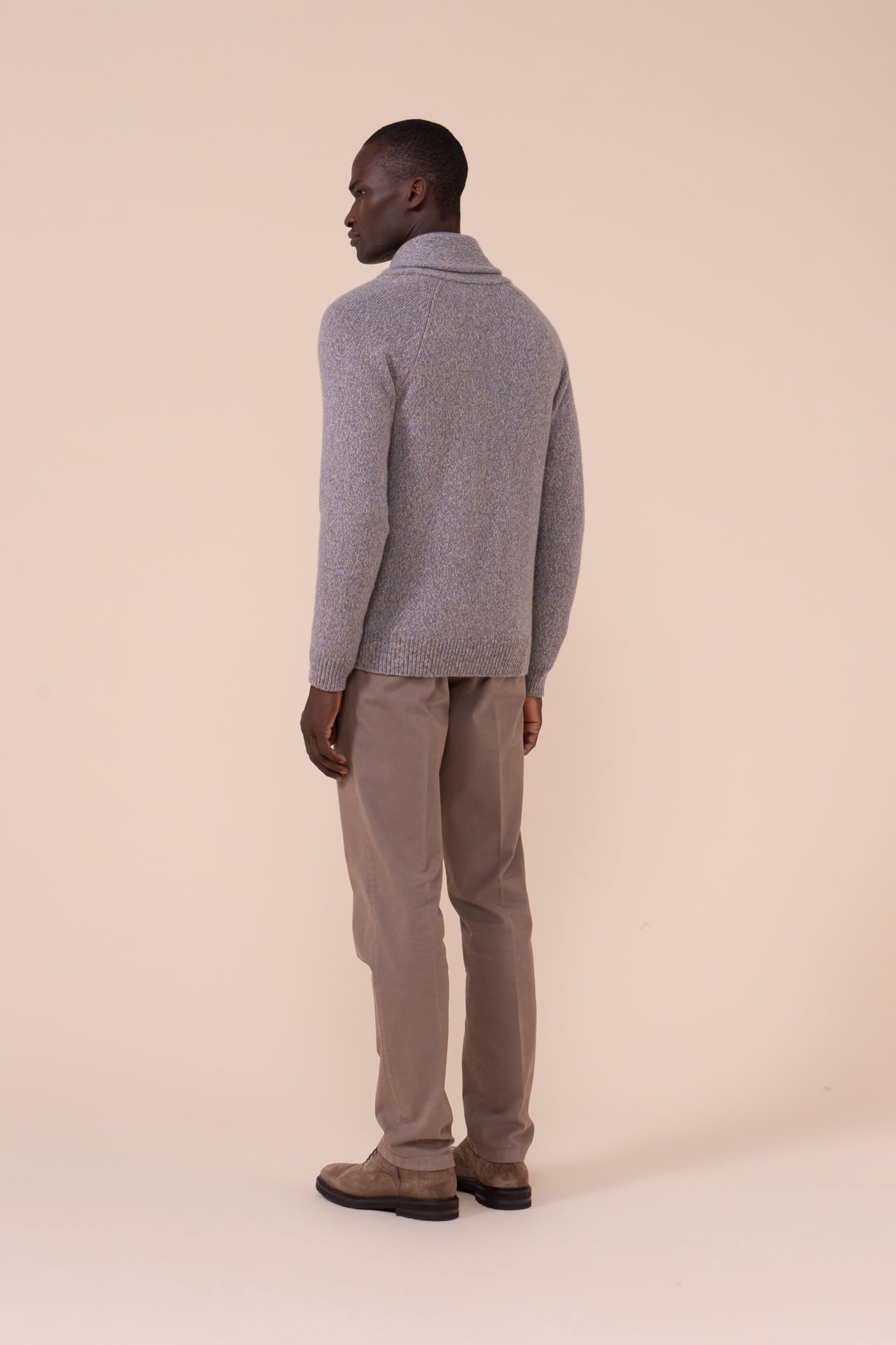 Baita Marl cardigan in cashmere con bottoni - WAVE