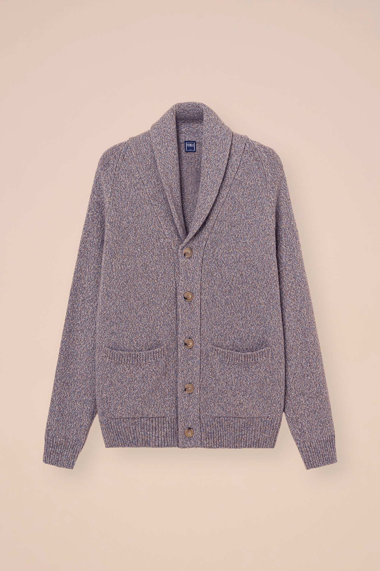 Baita Marl cardigan in cashmere con bottoni - WAVE